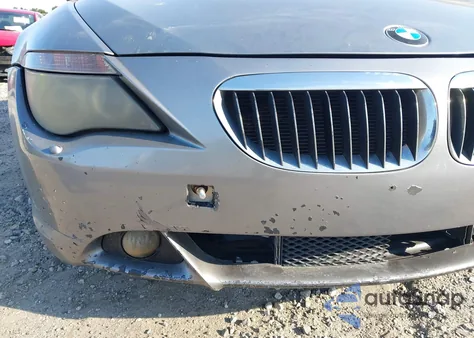 2004 BMW 645Ci z USA, uszkodzony, nr VIN WBAEH73454B189970